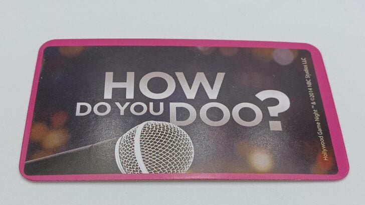 How Do You Doo? card