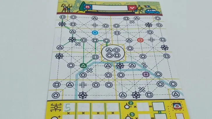 Scoring the number of districts