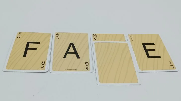 Playing a blank card