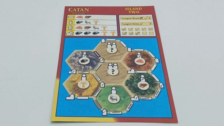 Winning Island Two in the Catan Dice Game